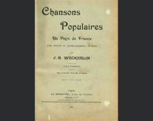 CHANSONS POPULAIRES DU PAYS DE FRANCE